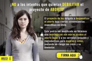 Lee más sobre el artículo Amnistía Internacional emite acción urgente a nivel global por intento de debilitar la ley de aborto